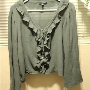 American Eagle peasant top